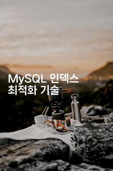 MySQL 인덱스 최적화 기술
2-마이글글