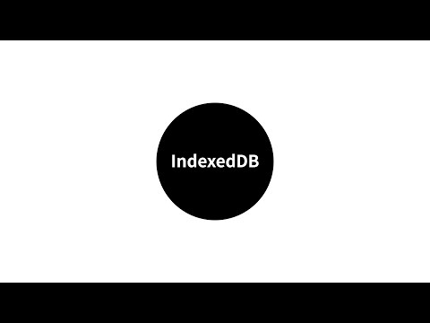 웹브라우저에 데이터를 저장하기 – IndexedDB