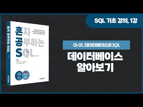 [SQL 기초 강의] 1강. 데이터베이스 알아보기