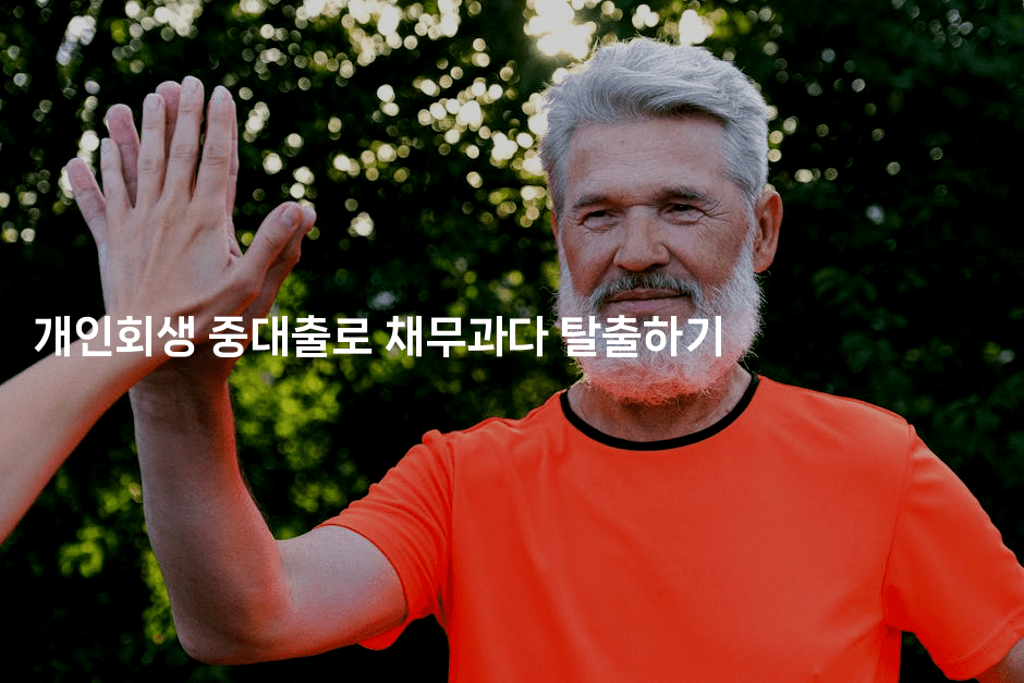 개인회생 중대출로 채무과다 탈출하기-마이글글