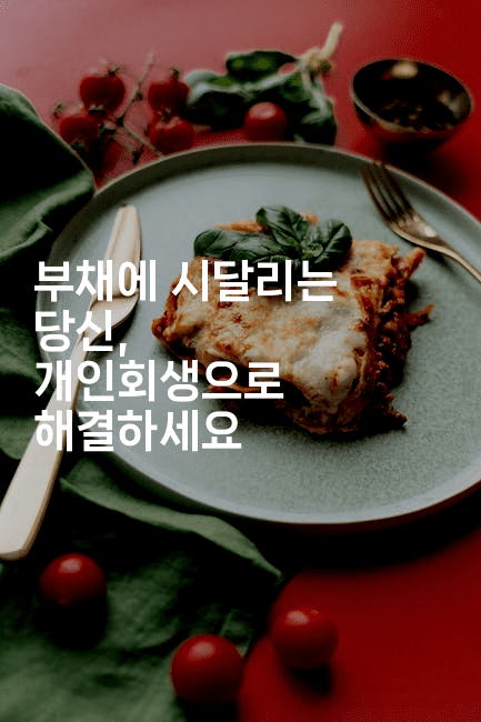 부채에 시달리는 당신, 개인회생으로 해결하세요-마이글글